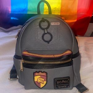 RARE Harry Potter gryffindor loungefly Mini backpack